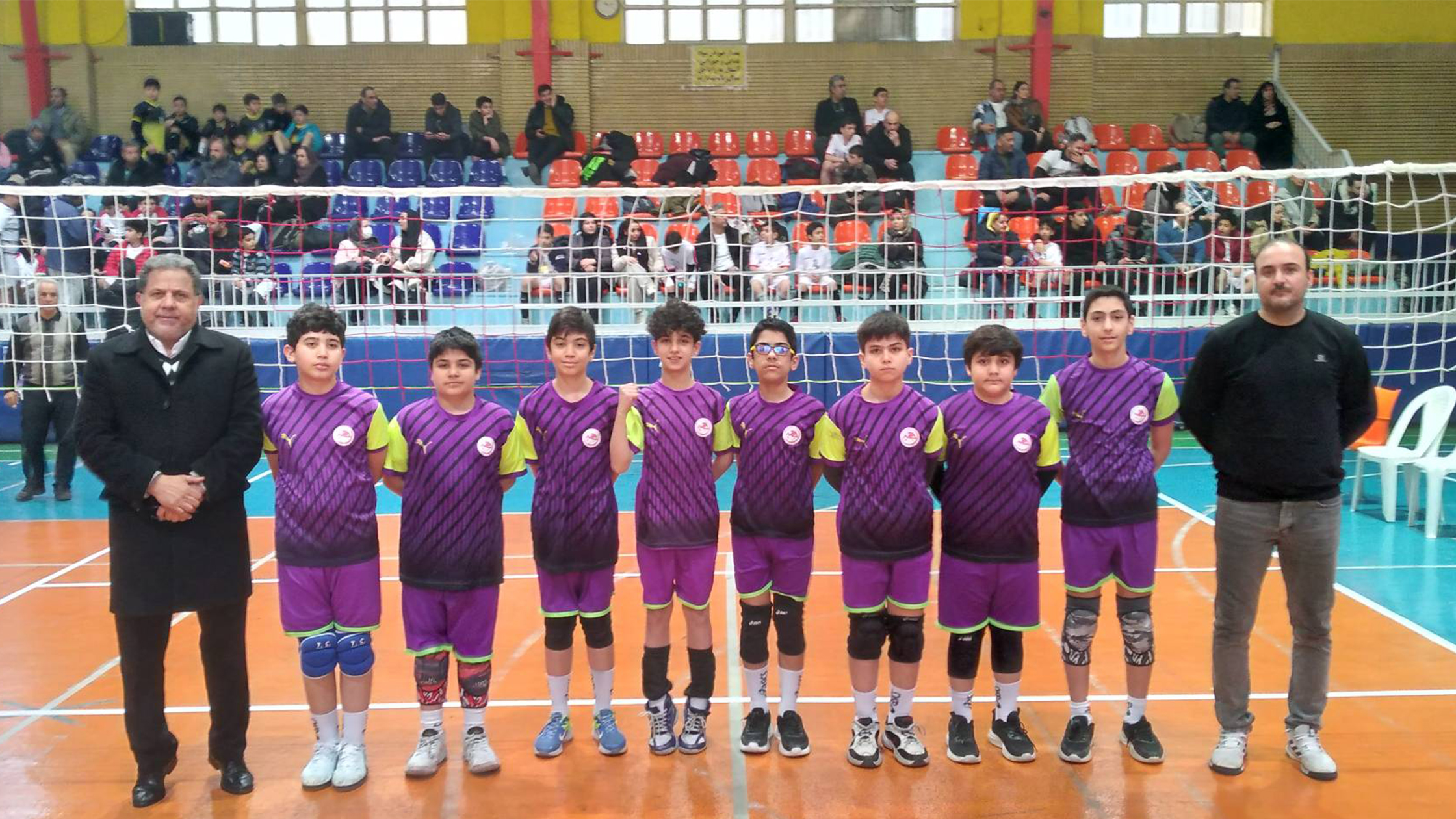 تیم والیبال مدرسه جاوید، نماینده شایسته منطقه 2 در مسابقات آموزشگاهی تهران