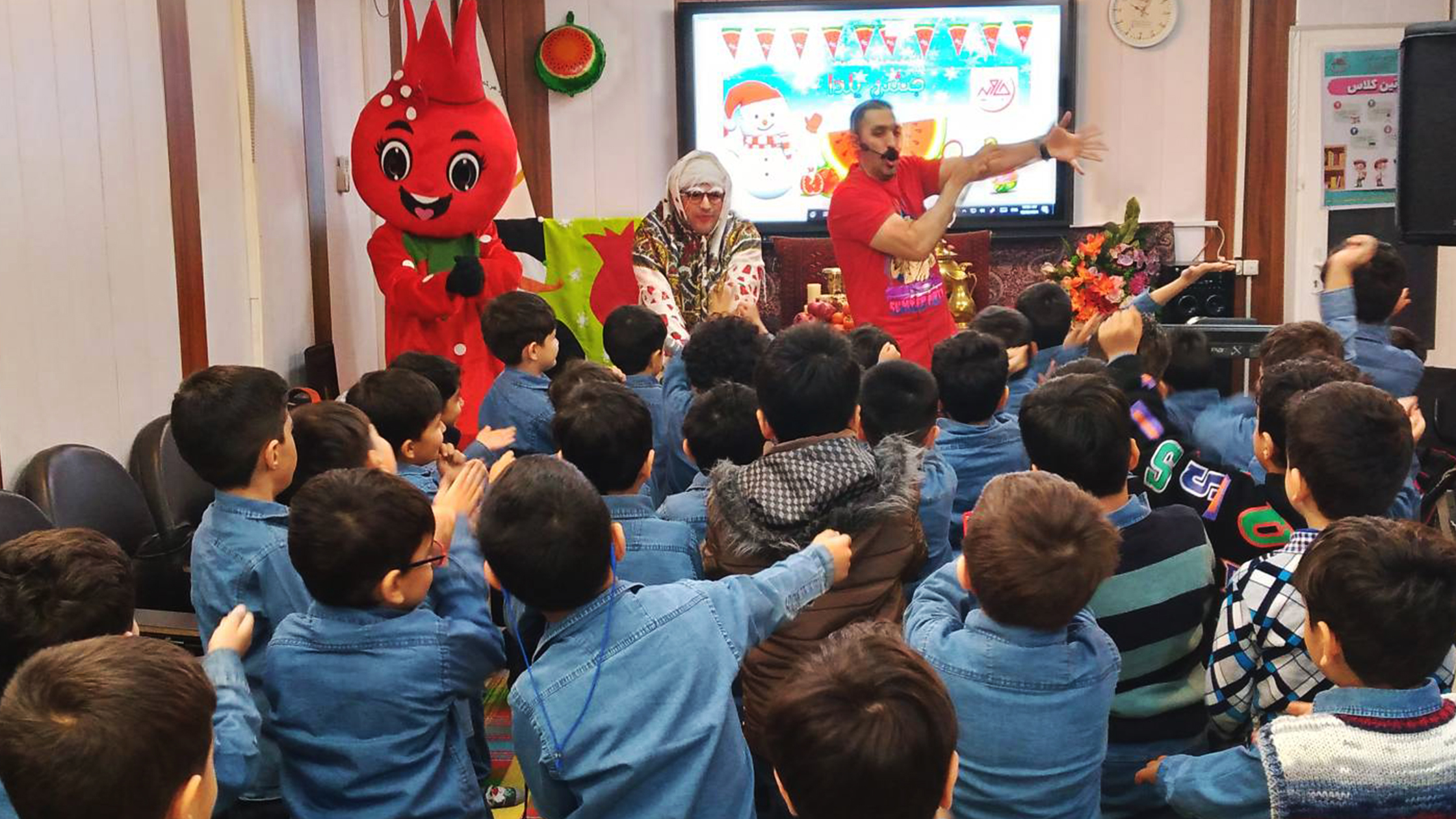 نوآموزان شب چله را جشن گرفتند؛ یلدایی به یاد ماندنی در مدرسه جاوید