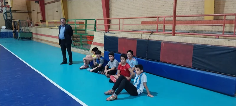 تمرین تیم های والیبال ، فوتبال و بسکتبال 11 آبان در باشگاه آزادگان برای شرکت در مسابقات منطقه 2