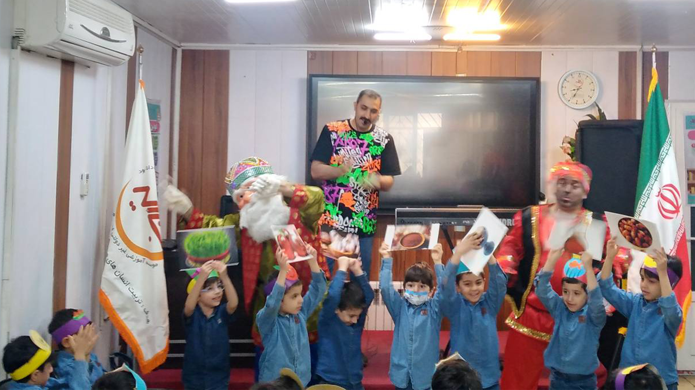 جشن شکوفه‌های بهاری؛ استقبال نوآموزان پیش‌دبستانی مدرسه جاوید از نوروز