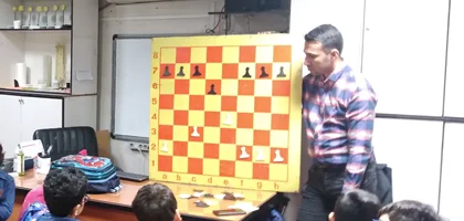 اختتامیه کلاس های شطرنج و انتخاب نفرات برتر
