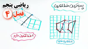 مفاهیم فصل چهارم ریاضی پنجم