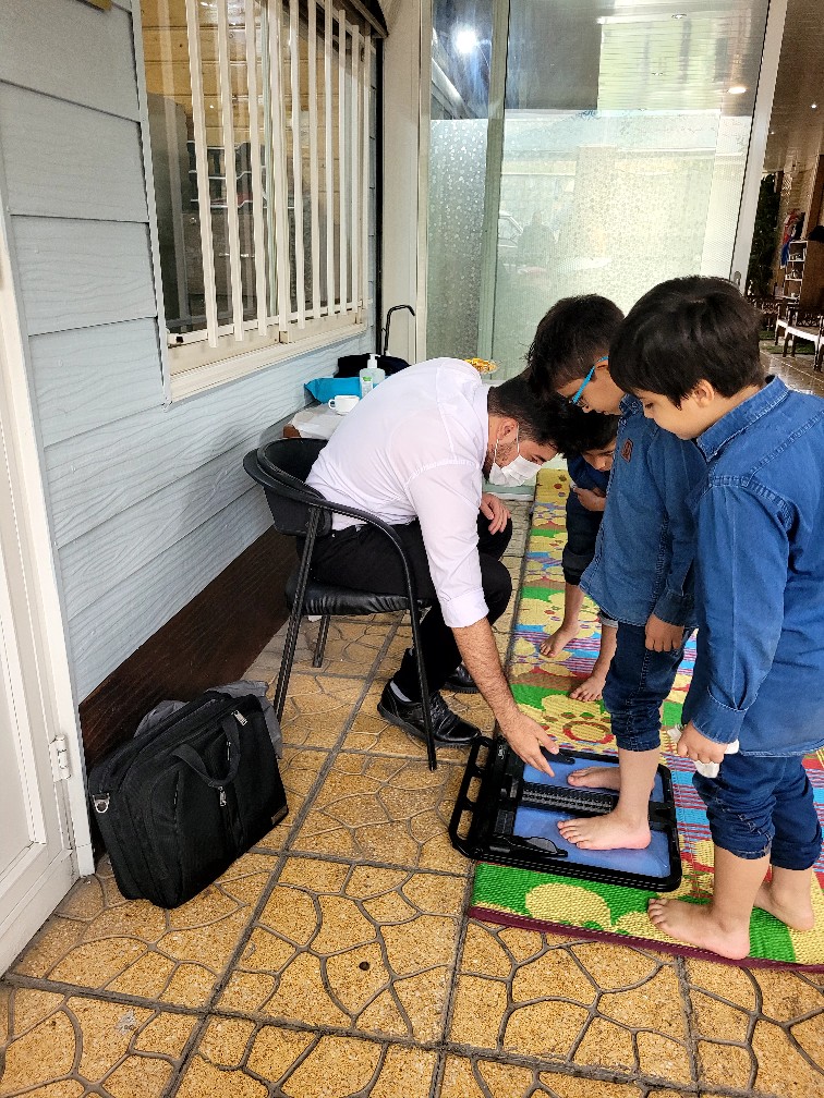 معاینات اختلال ساختاری ستون فقرات و صافی کف پا