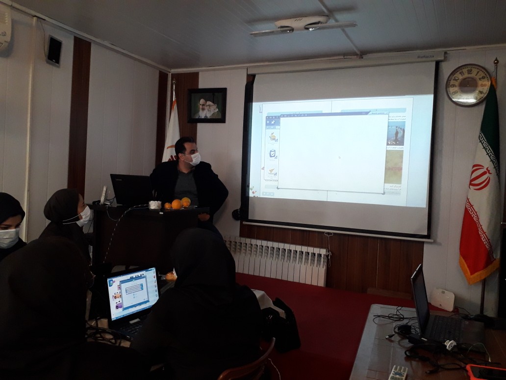 جلسه آموزش تکمیلی گیم های برنامه موزابوک و رفع اشکال برای معلمان محترم - 401/9/2