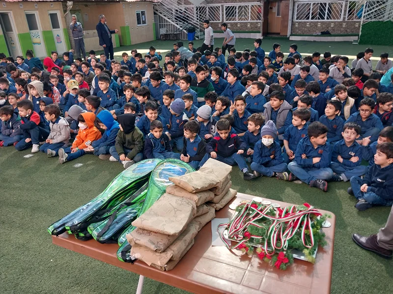جشن میلاد حضرت زینب س وتقدیر از تیم بسکتبال جاوید